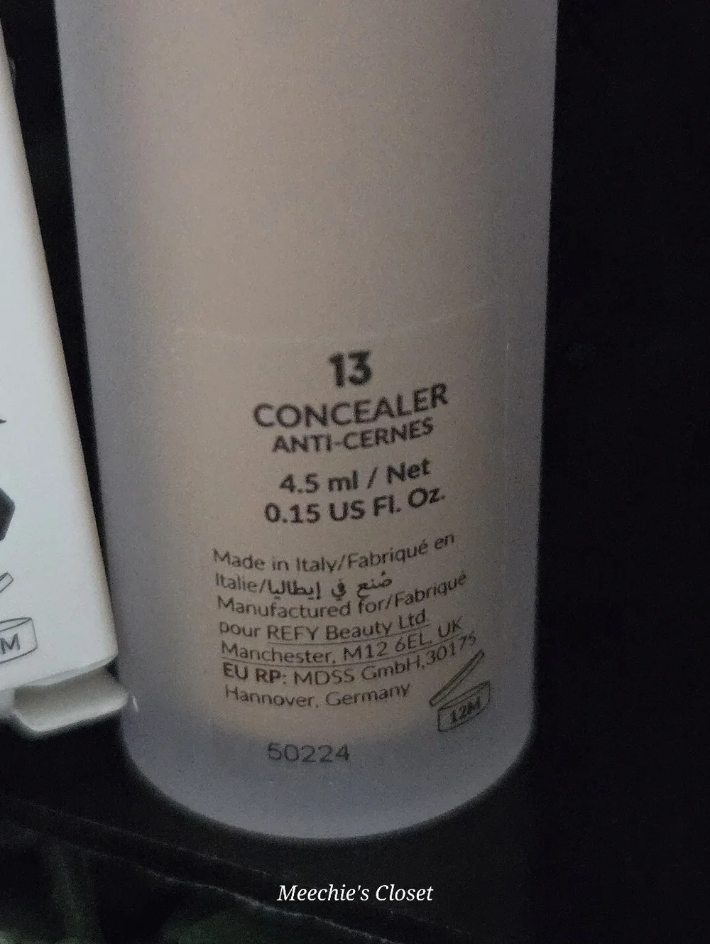 REFY Beauty Hydrating Serum Concealer 13 BNIB Full Size